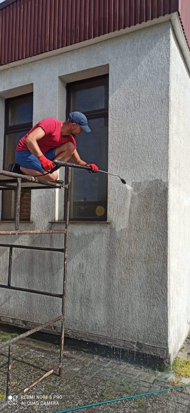 czyszczenie elewacji