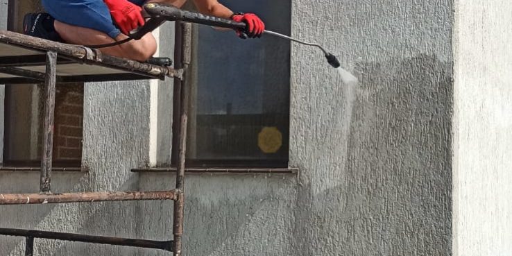 czyszczenie elewacji