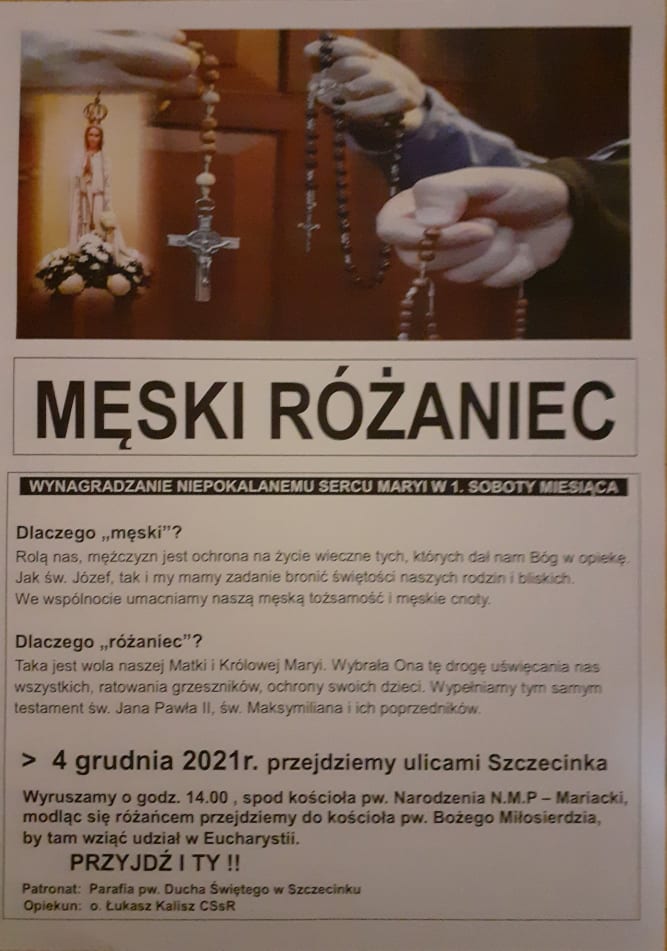 Męski różaniec - 12-2021